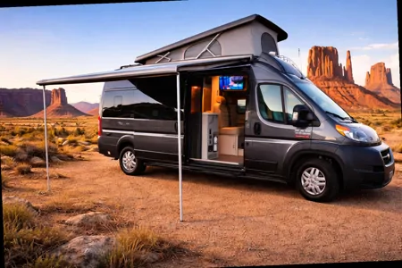 Adventure-Ready Camper Van | Sleeps 4+ | Solar + Generator | Starlink