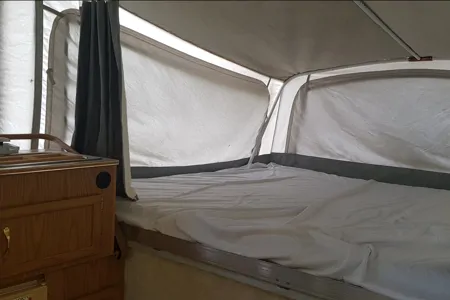 Vintage Adventure Coleman Santa Fe Tent Trailer