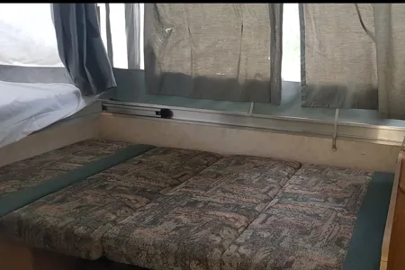 Vintage Adventure Coleman Santa Fe Tent Trailer