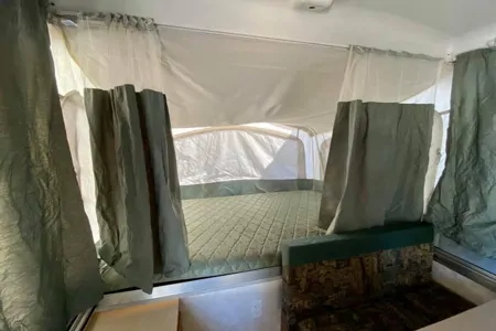 Vintage Adventure Coleman Santa Fe Tent Trailer