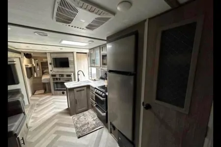 Justin's Forest River Hemisphere Hyper-Lite Travel Trailer