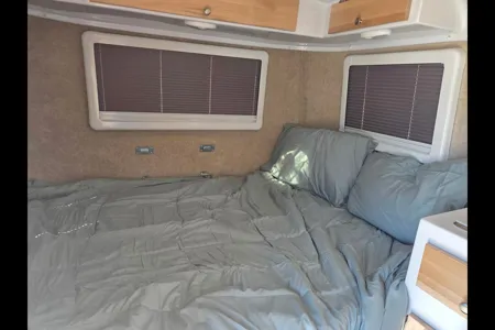 Brooke's cozy Scamp 13 ft Trailer
