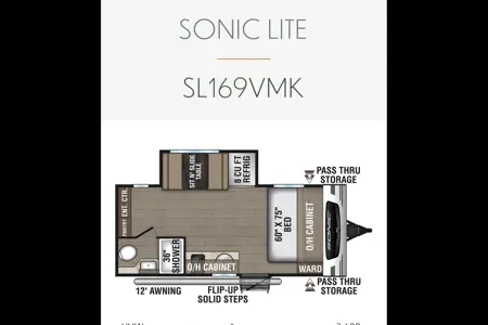 Josh's Venture Sonic lite Travel Trailer