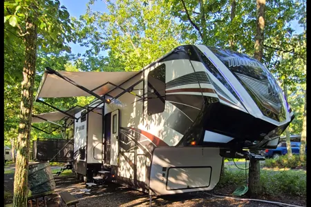Matt's Grand Design 399th Toy Hauler with Side Patio