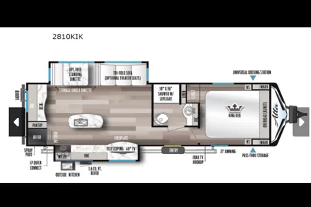 Brand New East to West 2022 East to West Alta 2810KIK Travel Trailer