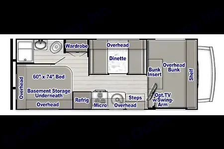 New Gulf Stream Conquest Class C 24ft. - FREE PRIVATE SHUTTLE - Layla-