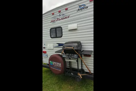 Summer's Jayco Jay flight  Travel Trailer