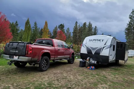 HELEN's Crossroads Sunset Trail Travel Trailer