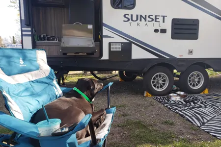 HELEN's Crossroads Sunset Trail Travel Trailer