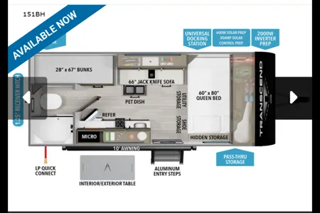 Abigail's Grand Design Transcend Travel Trailer