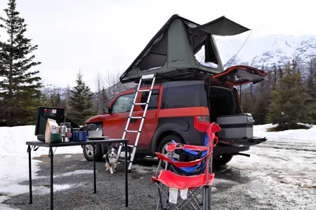 Honda Element Rooftop Tent - Adventure Ready!