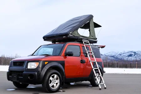 Honda Element Rooftop Tent - Adventure Ready!