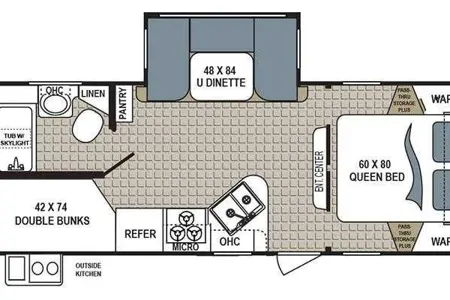 Kodiak Ultralite 240bhsl Travel Trailer - (AB Wildfires - Emergency Shelter Offering)