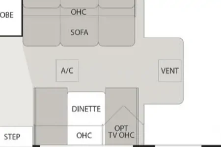 Class C Thor with bike/motorcycle stand 24 feet +option to rent motorcycle -sleeps up to 6