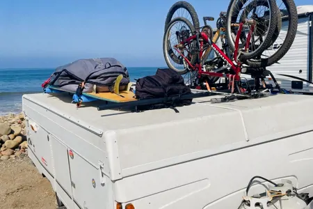 Gavin's Coleman Cottonwood Tent Trailer