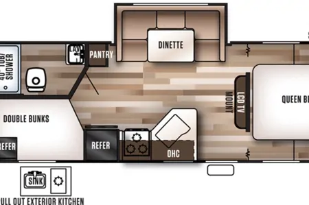 Angus's Forest River Wild wood Travel Trailer