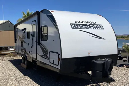 Michael N’ Adriane’s 2021 Gulf Stream 28BBS Kingsport Ranch Travel Trailer Only 3 years New!