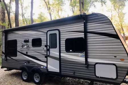 Kyle's Jayco Jay flight Travel Trailer