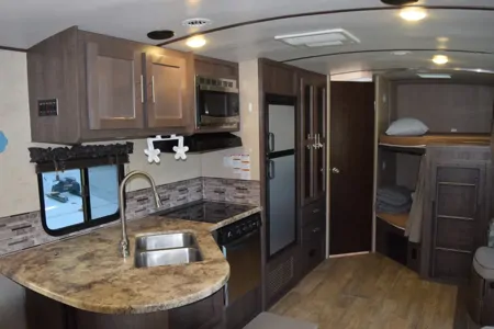 Christopher 's Forest River Surveyor Travel Trailer