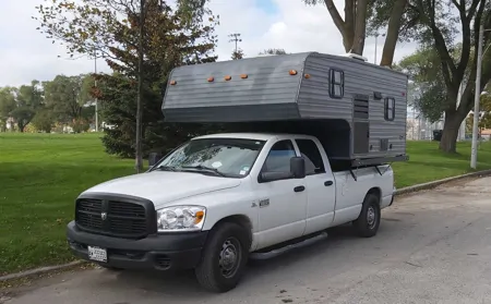 The Legend Truck Camper + Ram 3500 Diesel Hauler