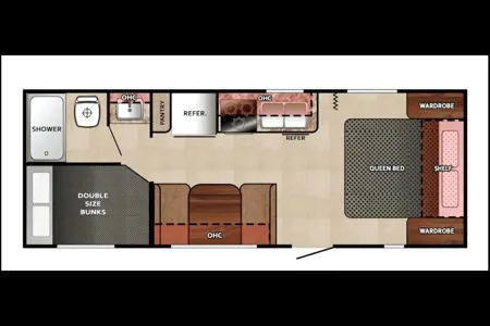 2021 Grand River 267BHS Travel Trailer