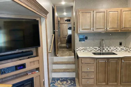 We deliver! Julie and Tim's Rockwood Forest River Fifth Wheel