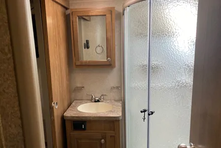 We deliver! Julie and Tim's Rockwood Forest River Fifth Wheel