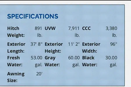 Stephen's 2021 East to West Alta 3150KBH, a bunkhouse