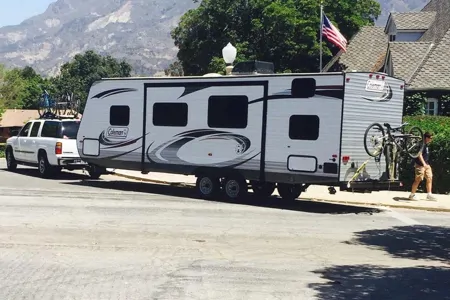 Joe's Coleman Lantern Travel Trailer