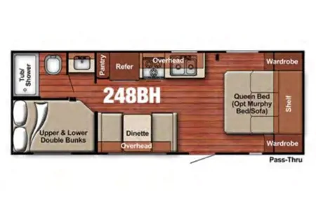 Spacious Clean New 27' Ultra-Lite Travel Trailer