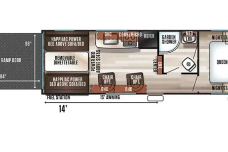 Shawn 's Forest River Wolfpack 24pack14  Toy Hauler