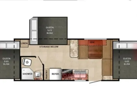 Ms. Frizzle the Happy Family Camper 