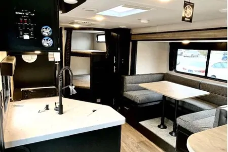 Fully Involved Trailer Rentals 2021 Grey Wolf Bunkhouse