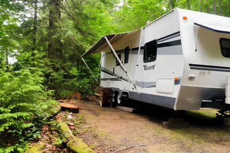 Mike's Terry Bunk bed  Travel Trailer