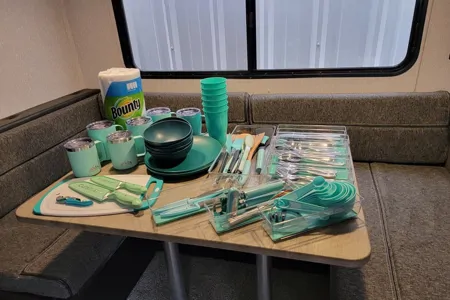 Dakota -Lee's Forest River 17JG Wolf Pup Travel Trailer