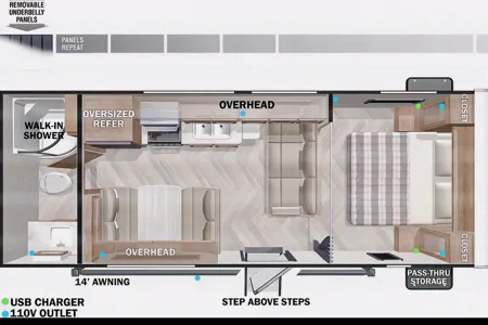 Gustavo's Forest River 241QBXL Travel Trailer 2020