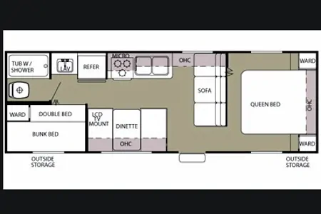 Rob's Forest River Grey wolf Travel Trailer
