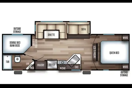 Jen & Lee's Cherokee 2020 274dbh Travel Trailer
