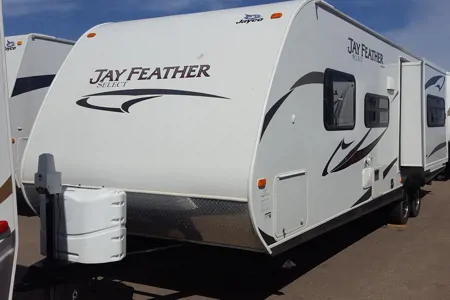 Fraser's Jayco Jay feather Travel Trailer