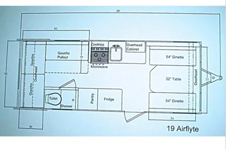  Vintage Shasta Airflyte Travel Trailer