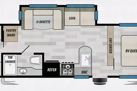 Family Travel Trailer w/bunk bed ( 3 Miles from Strip)