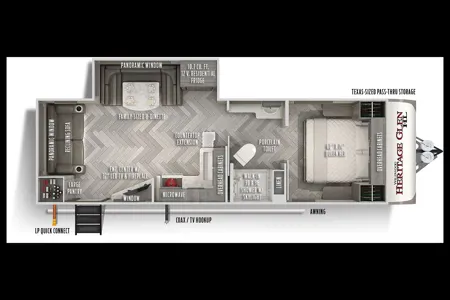 2021 Luxurious Couples Trailer