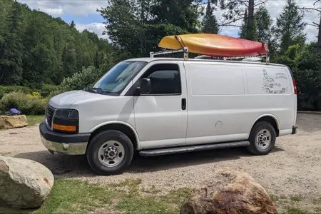 Shoebill Plumber campervan (GMC Savana 2015)