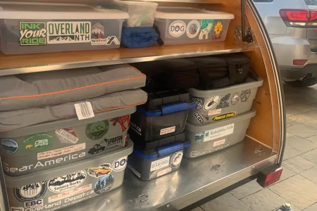 David's Overlanding Trailer  Micro Trailer Go explore Anyplace 