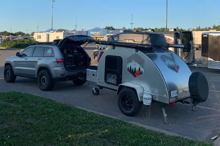 David's Overlanding Trailer  Micro Trailer Go explore Anyplace 
