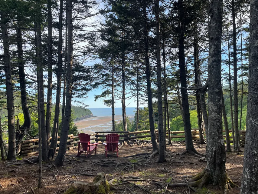 Point Wolfe Campground Fundy National Park Pictures, Features