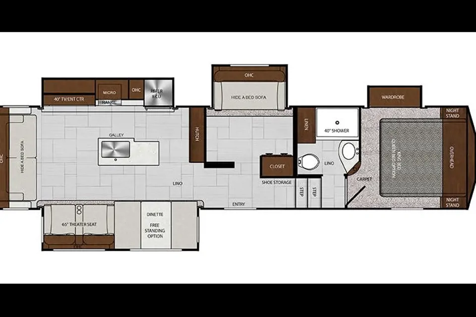 Rent my 2019 Forest River 34MID from 95/night RVezy