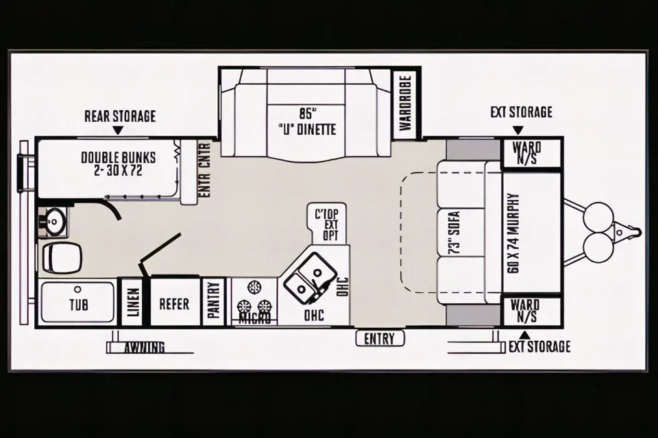 2018 Forest River Rockwood 2504S Mini