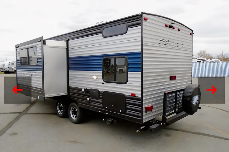 Andrew's Grand Design Grey wolf 23dbh Travel Trailer in Billings, Montana