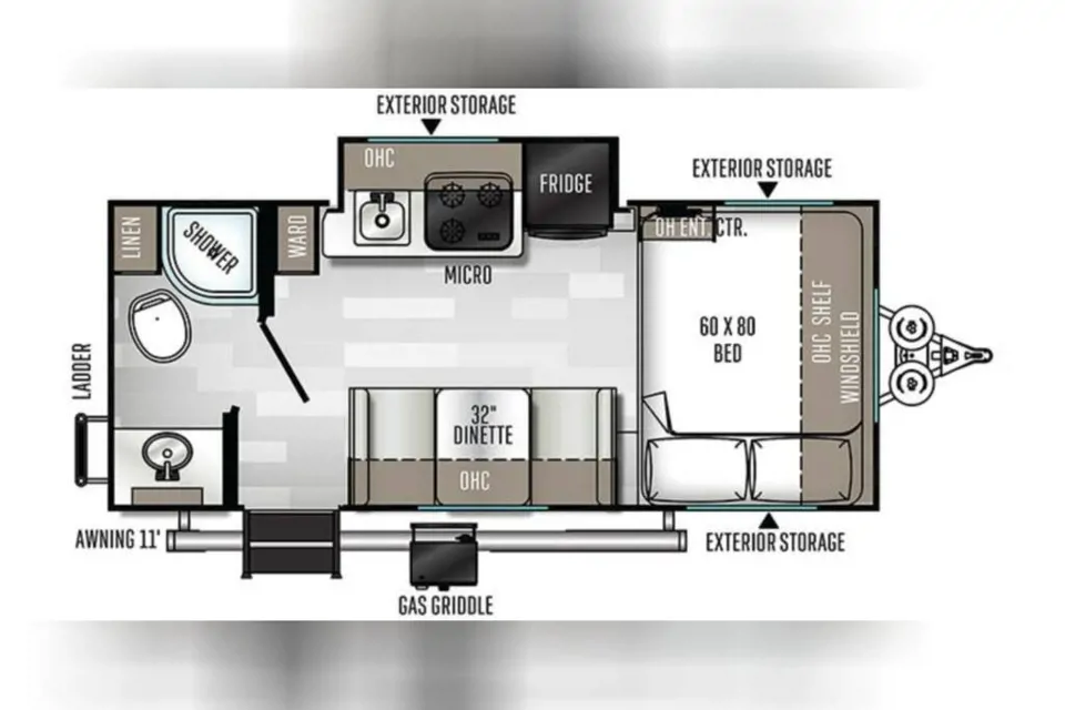 Forest River Flagstaff E Pro Travel Trailer in DeBary, Florida